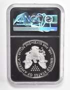 PF70 UCAM 2020-W American Silver Eagle 1st Day Denver Signed NGC