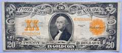 $20 Gold Certificate Series of 1922