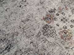 WONDERFUL VINTAGE REPRO DESIGN RUG 6x8