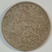 Very nice 1878-CC Morgan Silver Dollar. Upper end circ