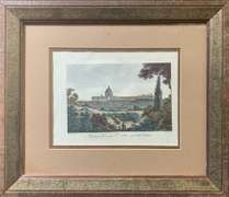 Framed J.Smith Vintage Engraving