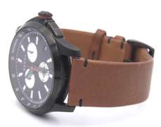 Gucci G Timeless Leather Chronograph 44mm Quartz Watch