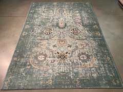 STUNNING VINTAGE REPRO RUG 6x8