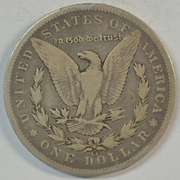 Rare key date 1893-CC Morgan Silver Dollar in circ
