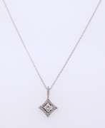Stunning White Gold Diamond Pendant on Chain