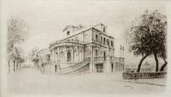 L Venuti 1949 Vintage Engraving