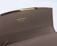 Brand New Salvatore Ferragamo Gancini Contiental Wallet