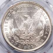 1884 0 Morgan Dollar PCGS MS64.