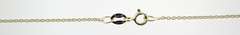 Italian KA1772 Sterling Silver French Scrolled Heart Necklace
