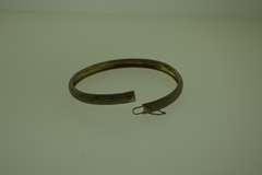 Sterling Silver Textured Greek Key bangle