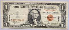 $ 1 1935 A Hawaii Emergency Issue Silver Certificate