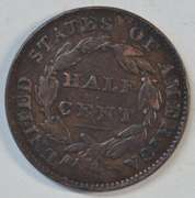 Handsome 1832 Classic Head Half Cent. Sharp