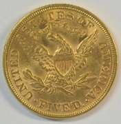 Vibrant BU 1898 US $5 Liberty Gold Piece. Full strike