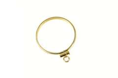 14K Yellow Gold 2 Rand South African Coin Holder Bezel Pendant