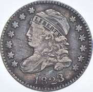 1823/2 Liberty Cap Dime - JR3 - Large E's