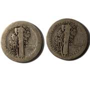1921 1921 D Semi Key Mercury Dimes