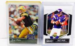 2 Brett Favre Football Cards