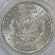 Super Choice BU 1881-P Morgan Silver Dollar. PCGS MS63