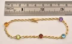 Colorful Bracelet with Stones