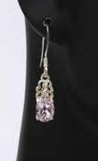 Group Lot of 3 Gemstone Dangle Earrings