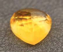 Striking 7.24ct golden yellow Citrine