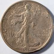 1916 S Key Walking Liberty Half