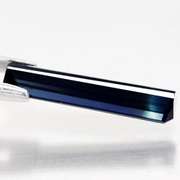 Elegant 1.47ct 15mm untreated bi-color Tourmaline
