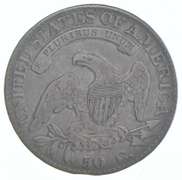 1822 Capped Bust Half Dollar - Rim File