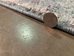 MARVELOUS ANTIQUE REPRO DESIGN RUG 8x11