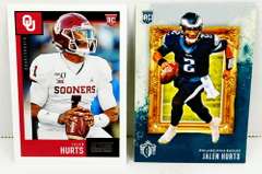 2 Jalen Hurts Rookie Football Cards