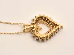 Glittering 1/2 ct. Diamond Heart