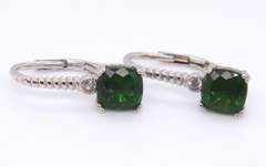 Sterling Silver Gemstone Earrings