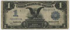 Series of 1899 Large Size $1 'Black Eagle' Silver Certificate