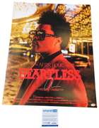 The Weeknd Autographed Heartless 24x30 Photo Poster ACOA