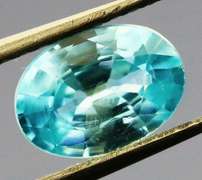 Super glittering! 1.18ct bi-color Cambodian Zircon