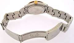 Men's Stainless-Steel Rolex with Diamond Dial