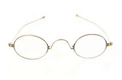 10K Yellow Gold Victorian Bifocals Antique Glasses