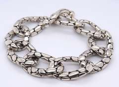 John Hardy Kali Pebble Link Bracelet