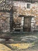Old World Spanish Cobblestone Home