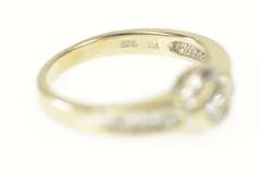 14K White Gold 0.41 Ctw Classic Round Diamond Engagement Ring