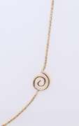 Fancy Link Yellow Gold Chain Necklace