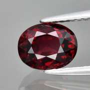 Ravishing 1.87ct rich violet red Rhodolite Garnet