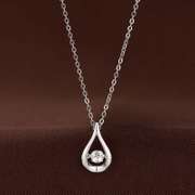 Beautiful Petal shape Sterling Silver Pendant