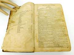 1845 Leather Holy Bible