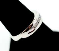 10K WHITE GOLD Gents Diamond Wedding Band