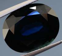 Investment sized 11.83ct certified Sapphire