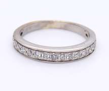 Dazzling White Gold 3.50cts Diamond Wedding Set
