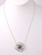 Very Fancy Tahitian Pearl & Diamond Pendant/Necklace, 14KT