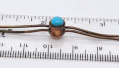 Vintage Sterling Silver Turquoise Necklace