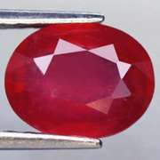 Glistening 2.77ct blood red Ruby